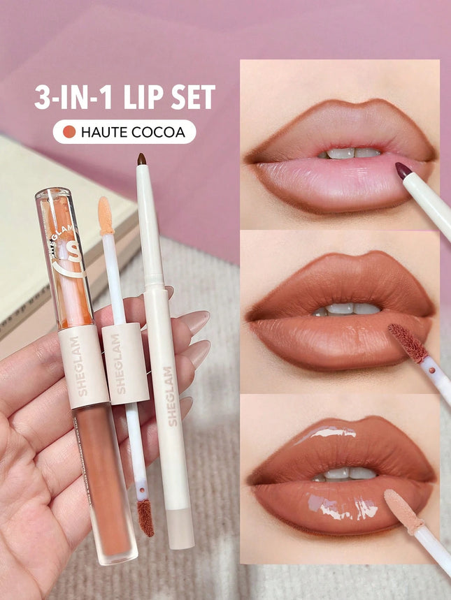 Sheglam Soft 90 Glam Lip Liner Duo Set