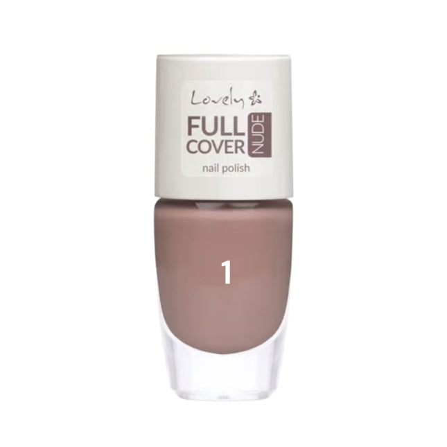 Wibo lovely nail polish full cover nude